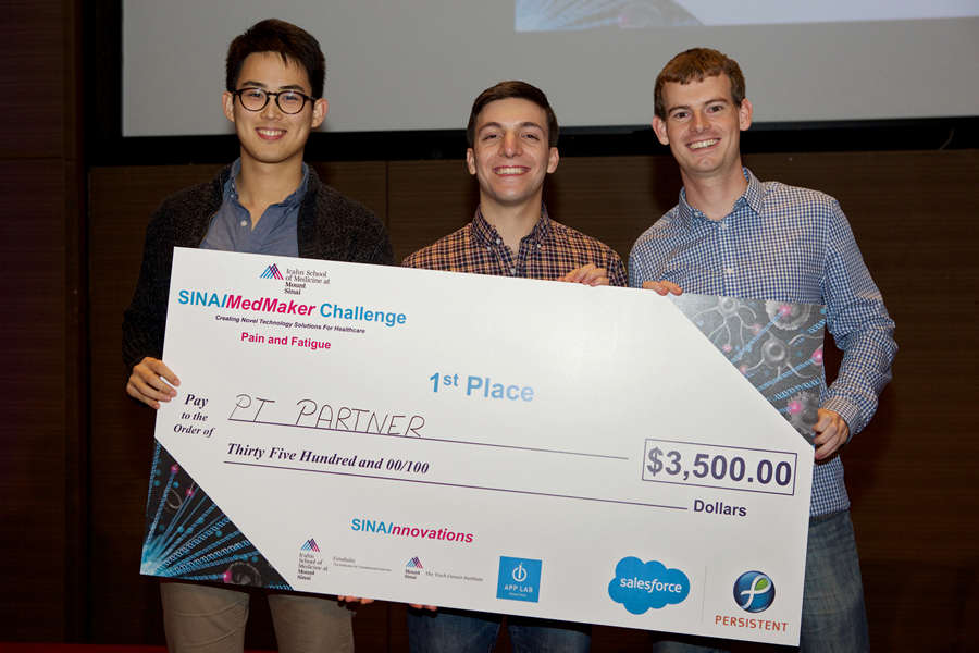 SINAIMedMaker Challenge Win for MD Students